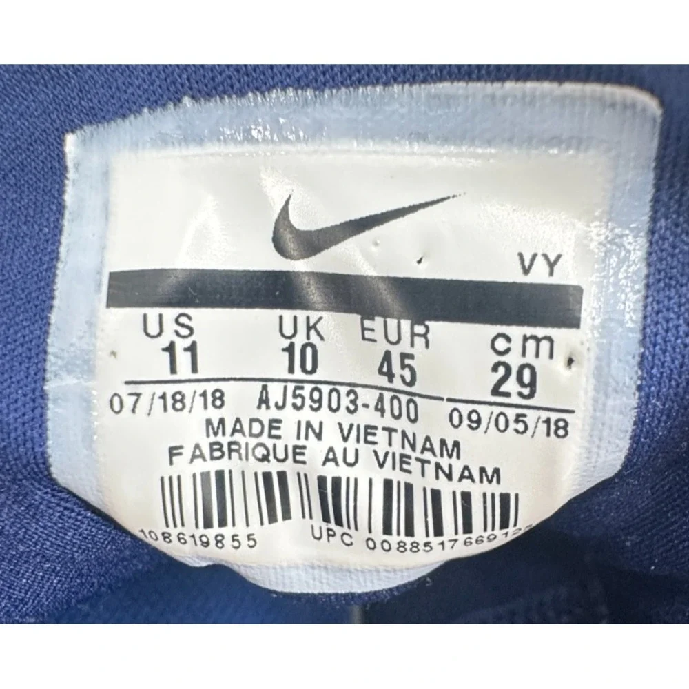 Nike Renew Arena AJ5903-400 Mens Sneaker 11 Blue Void Indigo Force Running Shoes
